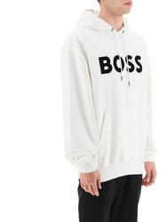 Hugo Boss Men's Sullivan 16 Hoodie Sweatshirt, White