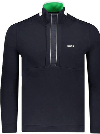 Hugo Boss Hugo Boss Men's Sweat  Navy Blue Half Zip Sweatshirt product