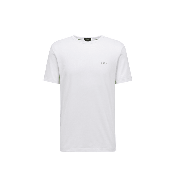 Hugo Boss Men's Tariq Leisure Jersey T-Shirt, White - White