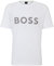 Hugo Boss Men's Tee 1 Outlined Logo Crew Neck T-Shirt, White Salt - White Salt