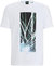 Hugo Boss Men's Tee 6 Short Sleeve Graphic T-Shirt, White - White