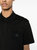 HUGO Men's Domer Solid Black Cotton Short Sleeve Polo T-Shirt