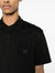 HUGO Men's Domer Solid Black Cotton Short Sleeve Polo T-Shirt