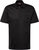 HUGO Men's Domer Solid Black Cotton Short Sleeve Polo T-Shirt - Black