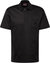 HUGO Men's Domer Solid Black Cotton Short Sleeve Polo T-Shirt - Black