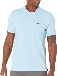 Leisure Jersey Polo-Piro Shirt - Light Blue