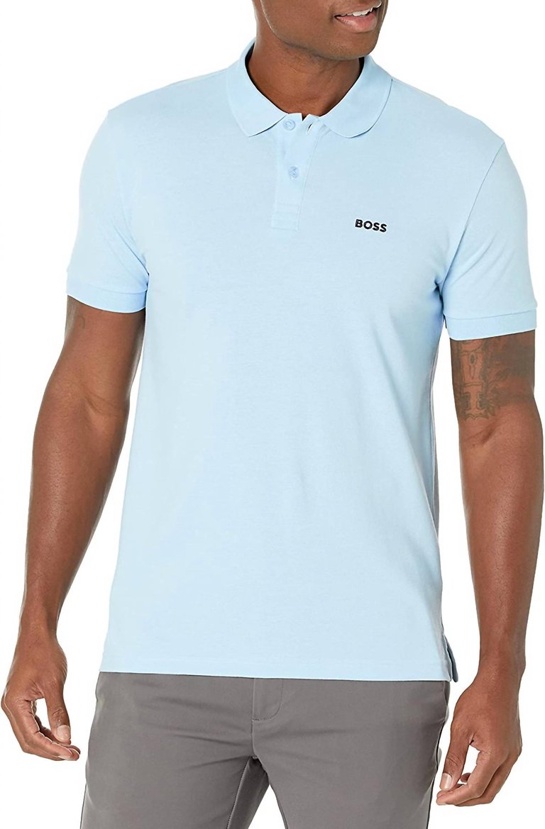 Leisure Jersey Polo-Piro Shirt - Light Blue