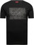 Men Diragolino_V 002-Black Short Sleeve Crew Neck T-Shirt - Black