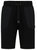 Men Dolter Relaxed Fit Cotton Drawstrings Track Shorts - Black