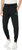 Men Embroidered Logo Cotton Blend Joggers Black Grease Track Pants - Black