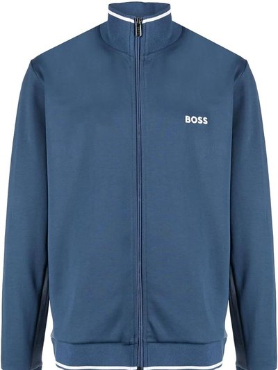 Hugo Boss Men Full Zip Cotton Tracksuit Jacket Spruce product