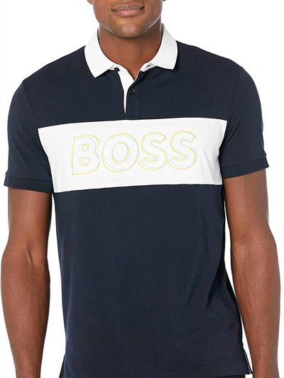 Hugo Boss Men Modern Center Logo Regular Fit Polo Shirt product