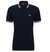 Men Paddy Ncsa Pique Cotton Navy Blue Polo Shirt - Blue