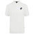 Men Parlay -White Pique Cotton BB Logo Short Sleeve Polo Shirt - White