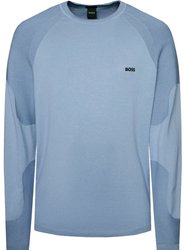 Men Perform-X Cotton Blend Pullover Sweater - Blue