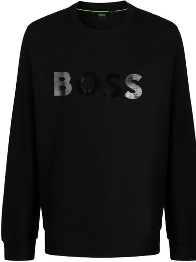 Hugo Boss Men Salbo Mirror Ncsa 001 Sretch Cotton Pullover Sweatshirt product