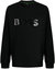 Men Salbo Mirror Ncsa 001 Sretch Cotton Pullover Sweatshirt - Black