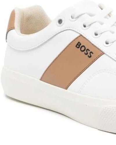 Hugo Boss Mens Aiden Logo Block Leather Low Top Sneaker product