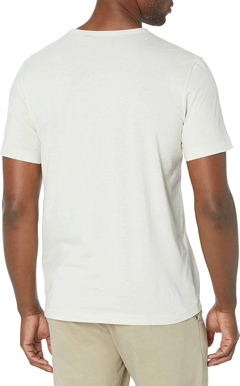 Men'S Basic Crew Neck Short Sleeve Logo T-Shirt