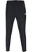 Men's Black Thick Cotton Hicon MB 1 Side Stripe Track Pants - Black
