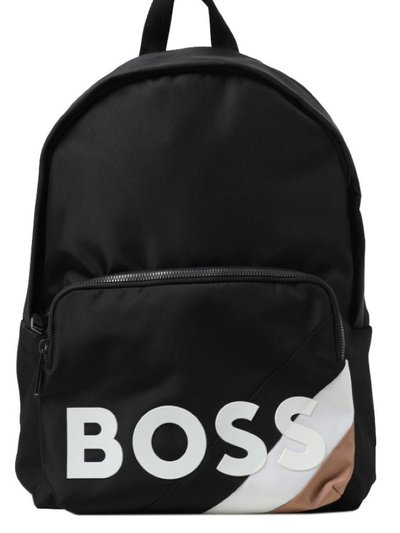 Hugo Boss Men's Catch 2.0 M Backpack Black Canvas With Zip Closure product