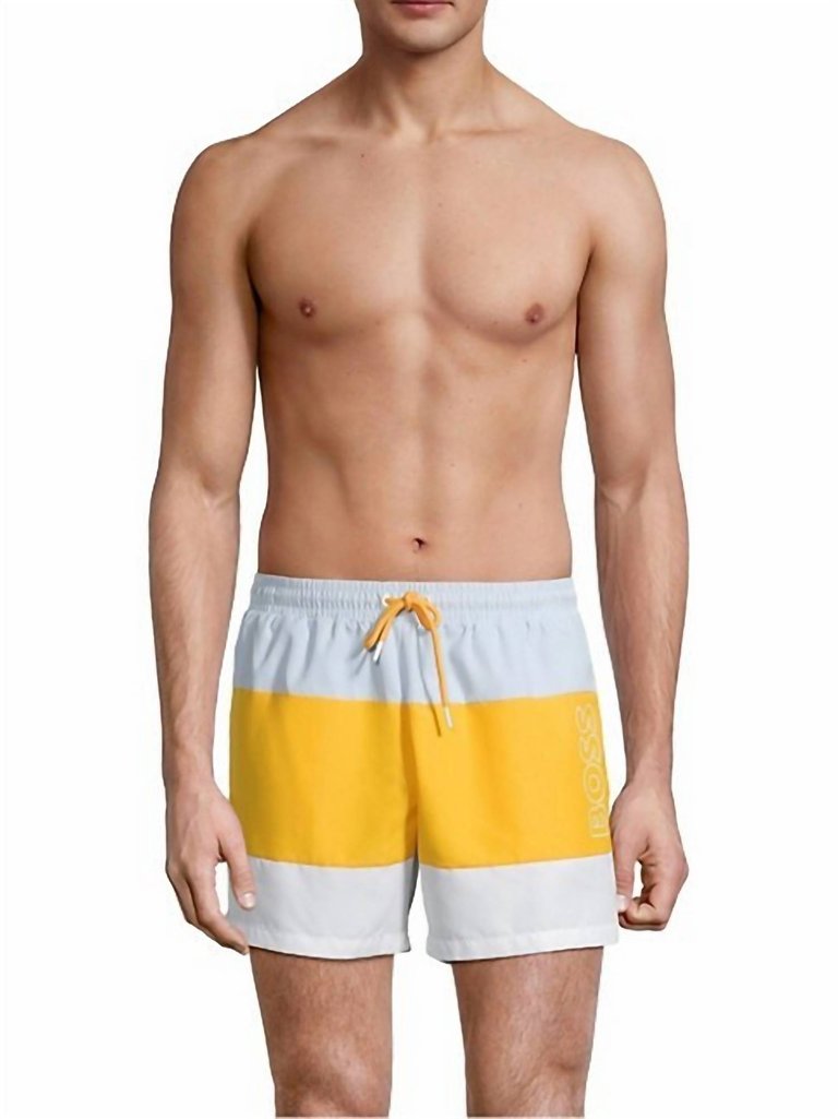 Men'S Coco Swim Shorts - Open Yellow