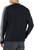 Men's Embroidered Logo Cotton Blend Sweatshirt - Black