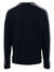 Men's Embroidered Logo Cotton Blend Sweatshirt - Navy