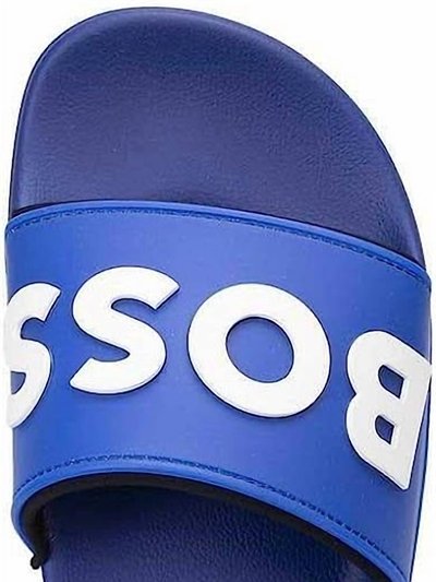 Hugo Boss Men'S Kirk Bold Logo Rubber Slide Sandal product