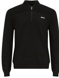 Men's Momentum X Dry Flex Half Zip Pullover Sweater - Black
