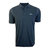 Men's Navy Blue Pirax 1 Contrast Binding Short Sleeve Polo T-Shirt - Navy Blue