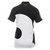 Men's Paddy 8 Geometric Print Short Sleeve Polo - White/Black