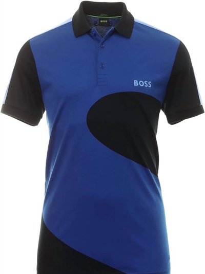 Hugo Boss Men's Paddy 8 Geometric Print Short Sleeve Polo product