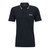 Men's Paddy Pro Navy Blue Stretch Cotton Short Sleeve Polo T-Shirt - Blue