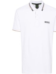 Men's Paddy Pro Short Sleeve Polo Shirt, Blanc Cream - Blanc Cream