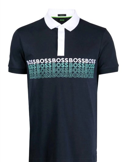 Hugo Boss Men's Pavel Logo Short Sleeve Pique Cotton Polo T-Shirt product