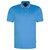 Men's Penrose Turquoise Blue Short Sleeve Slim Fit Polo T-Shirt - Blue