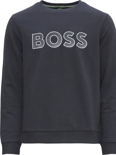 Hugo Boss Men's Salbo Contrasting Logo Crewneck Sweatshirt product