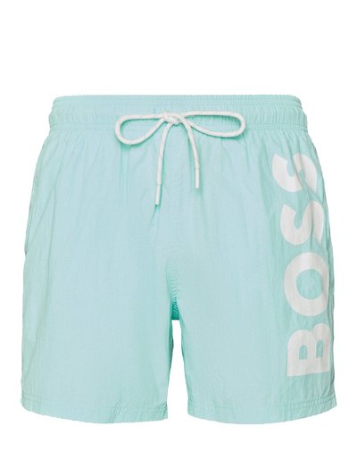 Hugo Boss Men's Standard Octopus Swim Trunk, Paradise Blue product