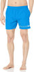 Men'S Standard Vertical Logo Swim Trunk - Blue
