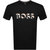 Men's Tiburt 427 3D Logo Short Sleeve Crew Neck T-Shirt - Black