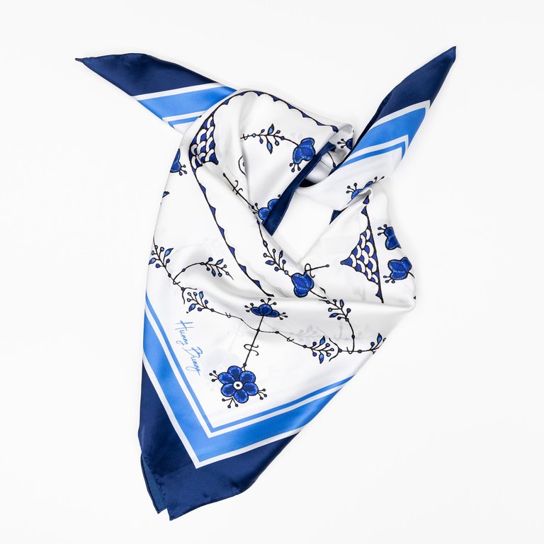 From Ashes to Beauty, Michele Rae Scarf - Blue