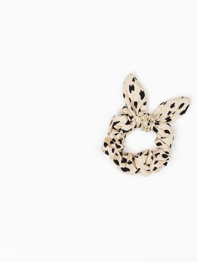 Hunny Bunny Collection Girl's Poolside Scrunchie In Cream Cheetah product