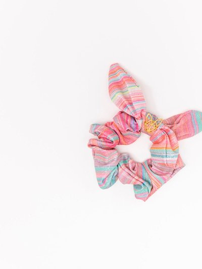 Hunny Bunny Collection Mini Girl's Poolside Hunny Scrunchie In Rainbow Baja Shimmer product