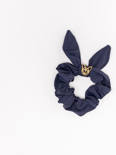 Hunny Bunny Collection Mini Girl's Poolside Scrunchie In Navy Blue product