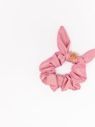 Mini Girl's Poolside Scrunchies - Blush Shimmer - Blush Shimmer