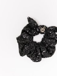 Women's Holiday Hunny In From Hunny, With Love Scrunchie - Black