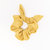Women's Poolside Hunny Scrunchie In Gold Rib Shimmer - Gold Rib Shimmer