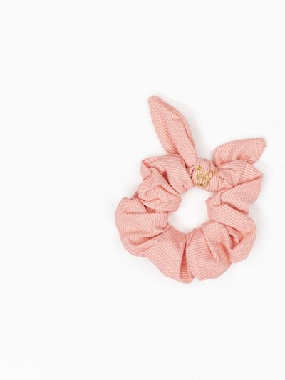 Hunny Bunny Collection Women's Poolside Pink Coral Scrunchie product