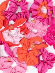 Women's Poolside Scrunchie In Fruit Punch/Orange Crush Combo